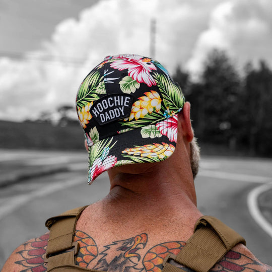 Hoochie Daddy Arched Patch Snapback Hat - One Revolver Surfboards
