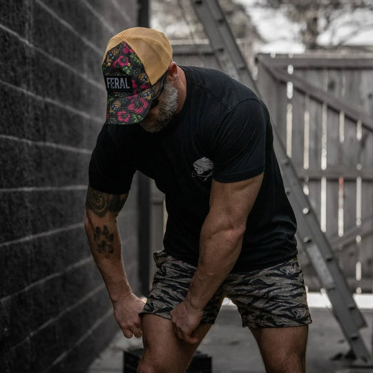 One Revolver Surfboards - Feral Patch RipStop Tactical Mesh Snapback Hat HEADWEAR