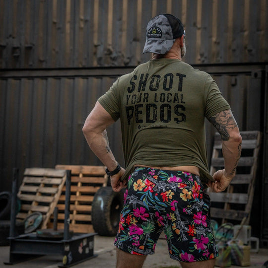 One Revolver Surfboards - Shoot Your Local Pedos Men&