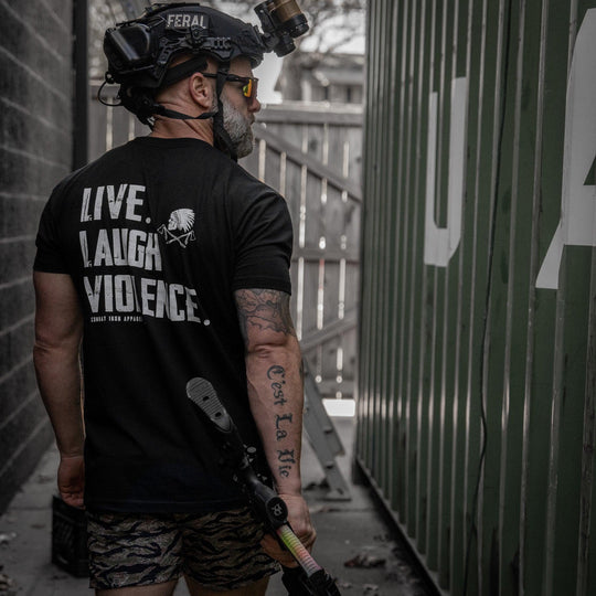 One Revolver Surfboards - Live. Laugh. Violence. Men&