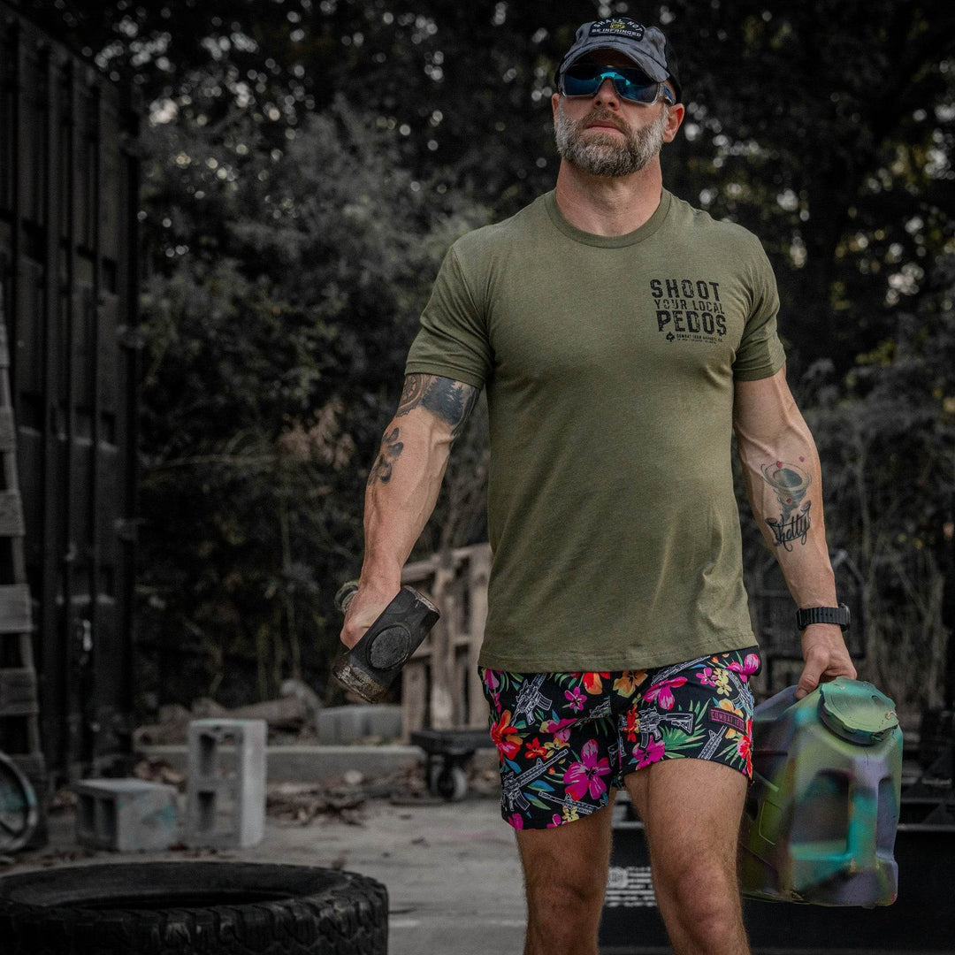 Shoot Your Local Pedos Men's T-Shirt - One Revolver Surfboards