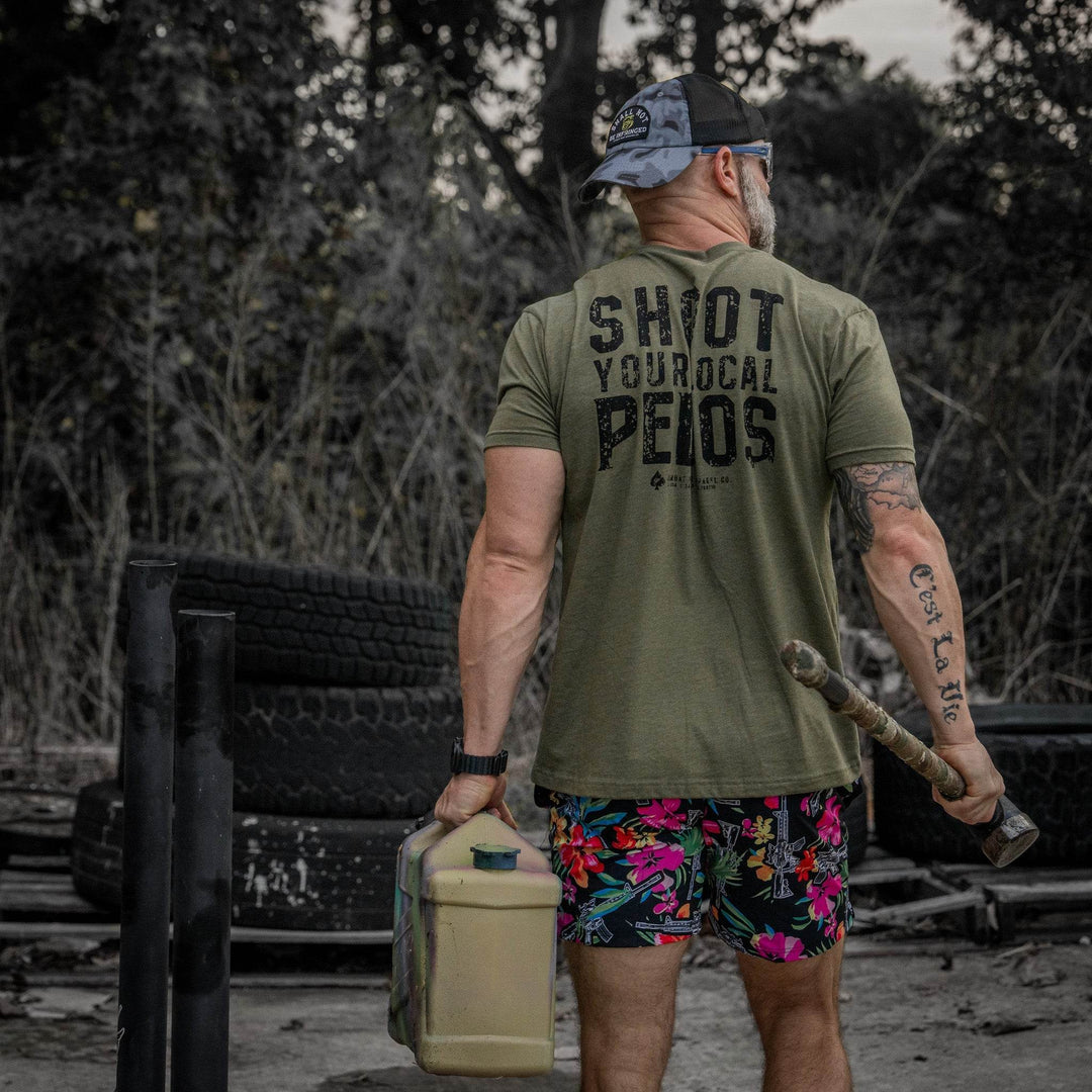 Shoot Your Local Pedos Men's T-Shirt - One Revolver Surfboards