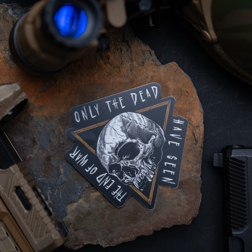 Only The Dead Sticker