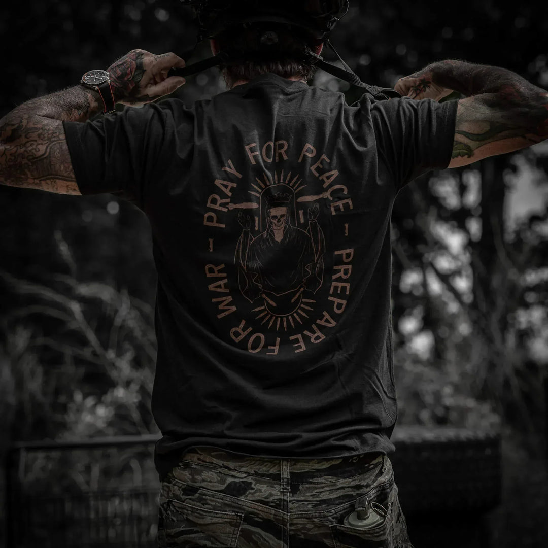 One Revolver Surfboards - Pray For Peace. Prepare For War. Men&