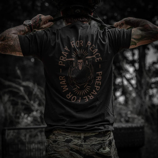 One Revolver Surfboards - Pray For Peace. Prepare For War. Men&