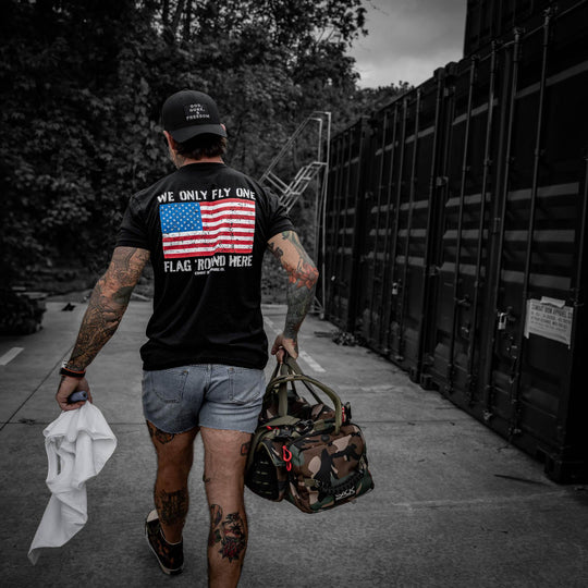 Only Flag We Fly 'Round Here Men's T-Shirt - One Revolver Surfboards