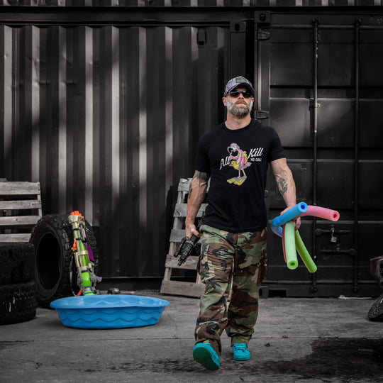 One Revolver Surfboards - All Kill No Chill Flamingo Men&