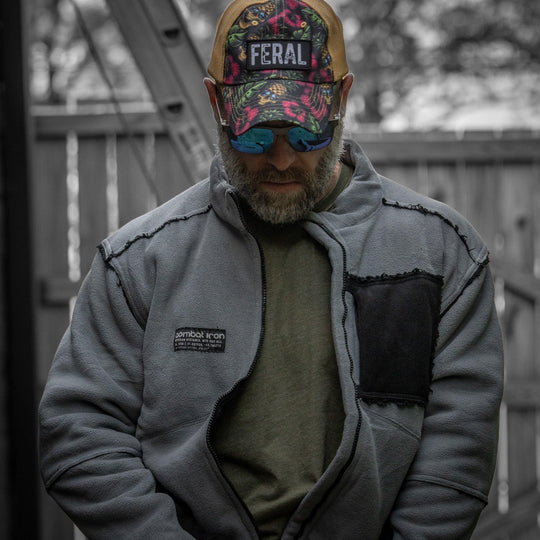 One Revolver Surfboards - Feral Patch RipStop Tactical Mesh Snapback Hat HEADWEAR