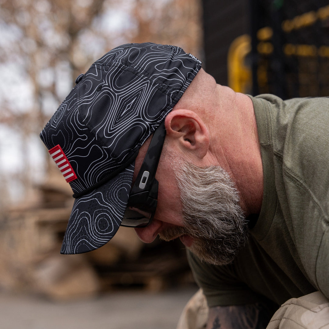 American Flag PVC Patch Waterproof Weekender Snapback
