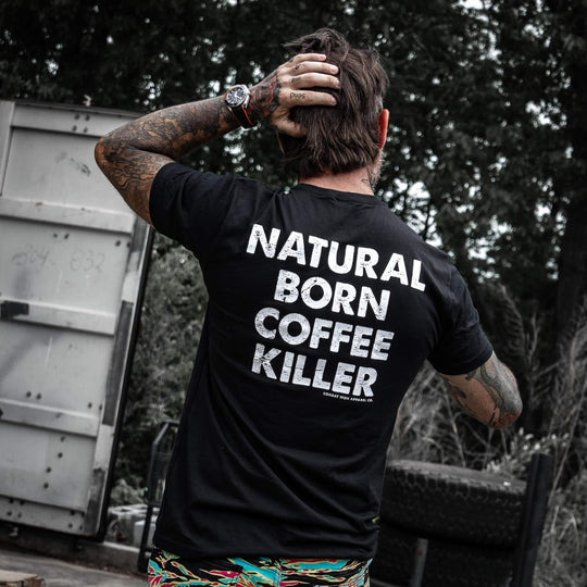 One Revolver Surfboards - Natural Born Coffee Killer Men&