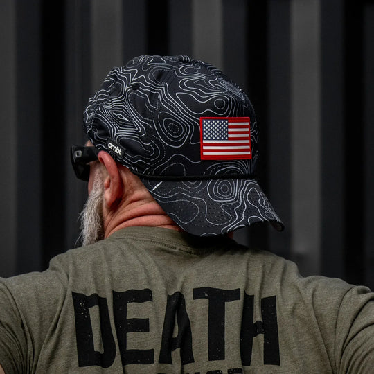 One Revolver Surfboards - American Flag PVC Patch Waterproof Weekender Snapback WEEKENDER MESH SNAPBACK