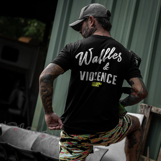 One Revolver Surfboards - Waffles &amp; Violence Men&