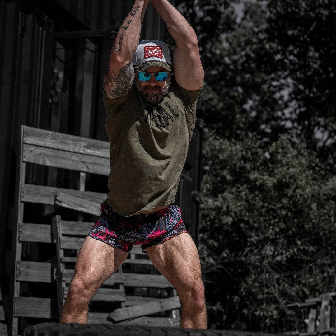 Feral Distressed Men's T-Shirt - One Revolver Surfboards