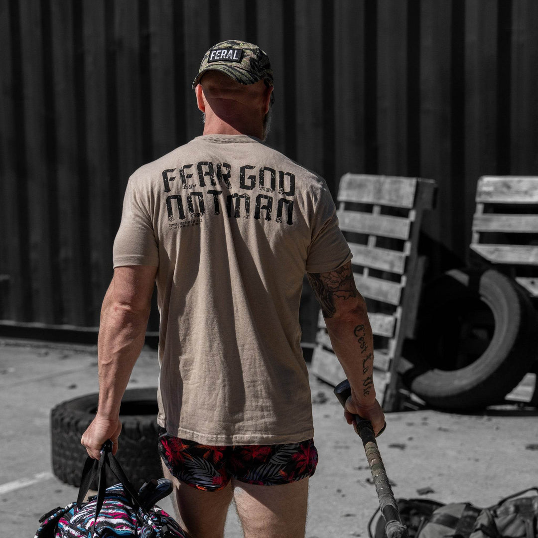 Fear God Not Man Men's T-Shirt - One Revolver Surfboards
