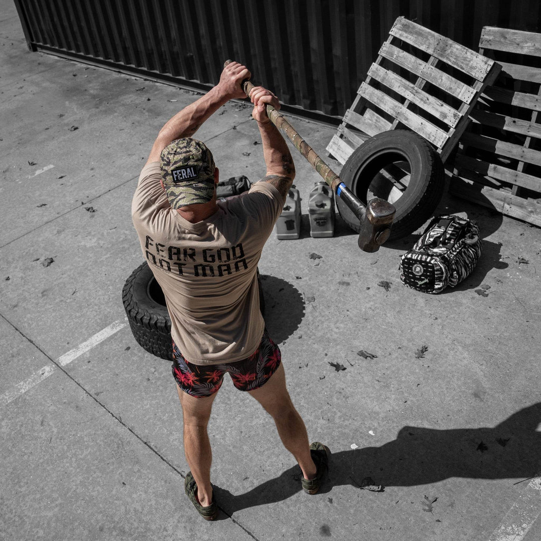 Fear God Not Man Men's T-Shirt - One Revolver Surfboards