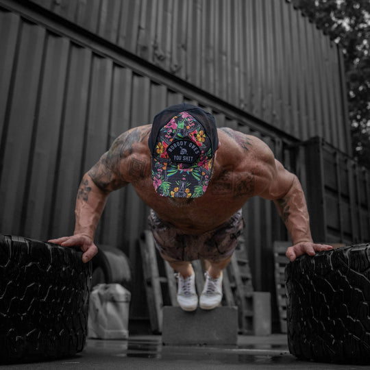 Nobody Owes You Shit Arched Patch Tactical Ripstop Mesh Snapback Hat