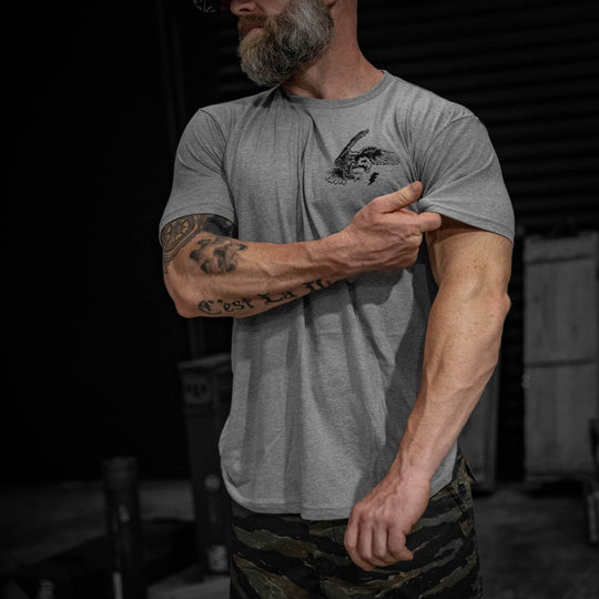 Become A Threat To The Darkness Men's T-Shirt - One Revolver Surfboards