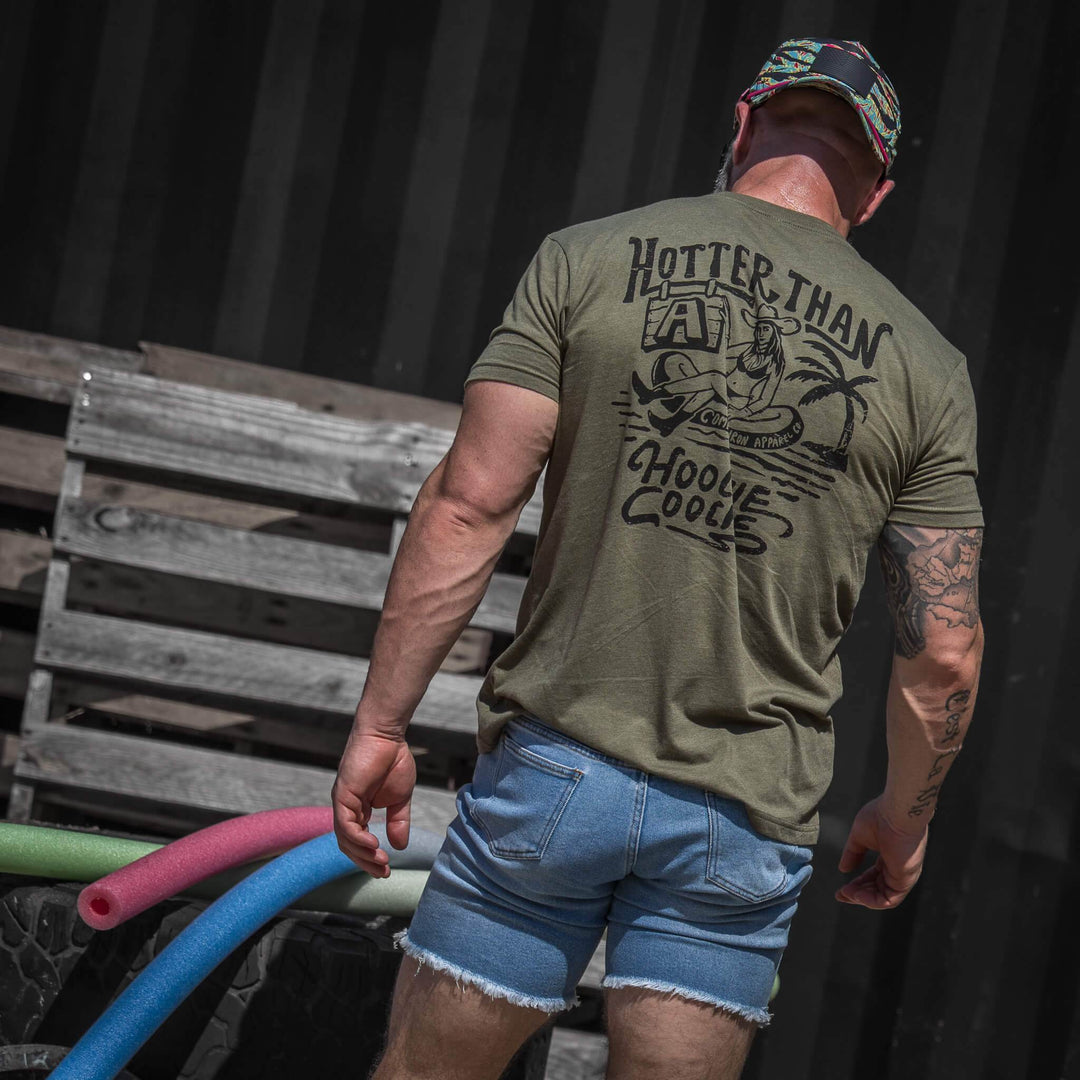 Hotter Than A Hoochie Coochie Men's T-Shirt - One Revolver Surfboards