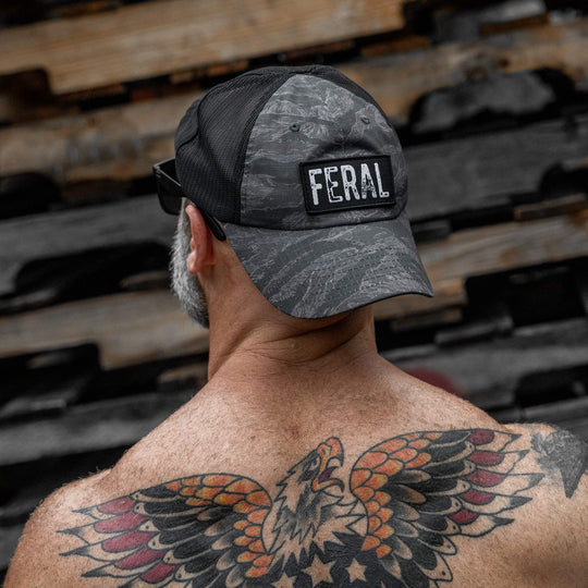 Feral Patch RipStop Tactical Mesh Snapback Hat