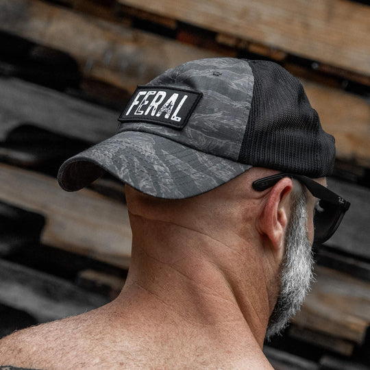 One Revolver Surfboards - Feral Patch RipStop Tactical Mesh Snapback Hat HEADWEAR