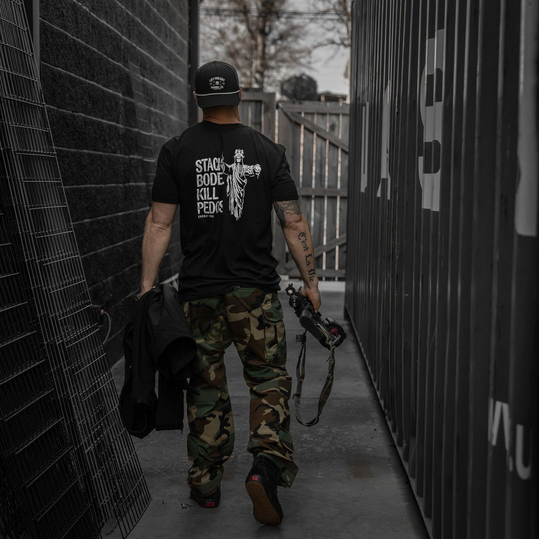 One Revolver Surfboards - Stack Bodies. Kill Pedos. Men&