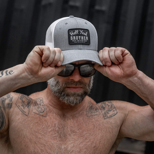One Revolver Surfboards - Hell Yeah Brother Patch Snapback Hat HEADWEAR