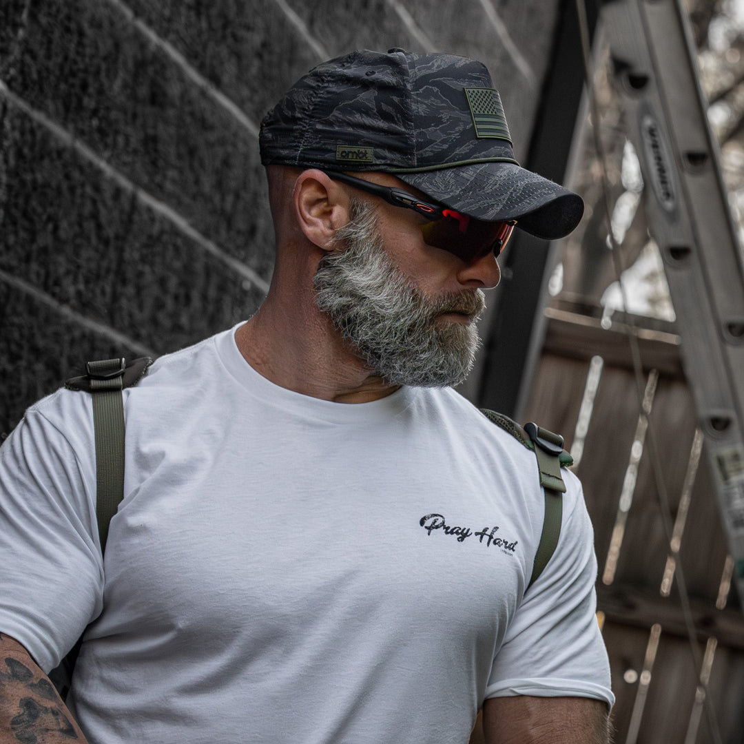 American Flag PVC Patch Waterproof Weekender Snapback