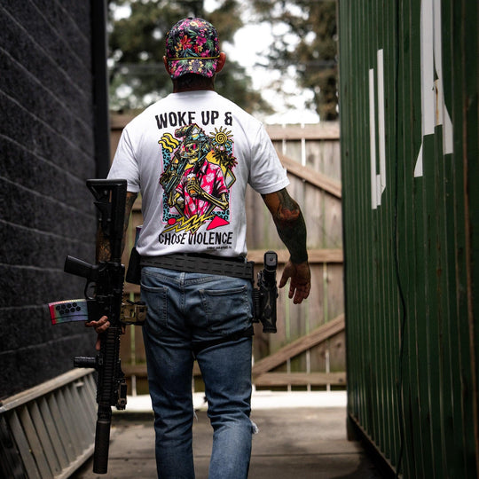 One Revolver Surfboards - Woke Up &amp; Chose Violence Men&