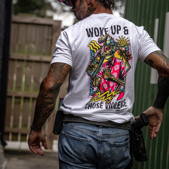 One Revolver Surfboards - Woke Up &amp; Chose Violence Men&