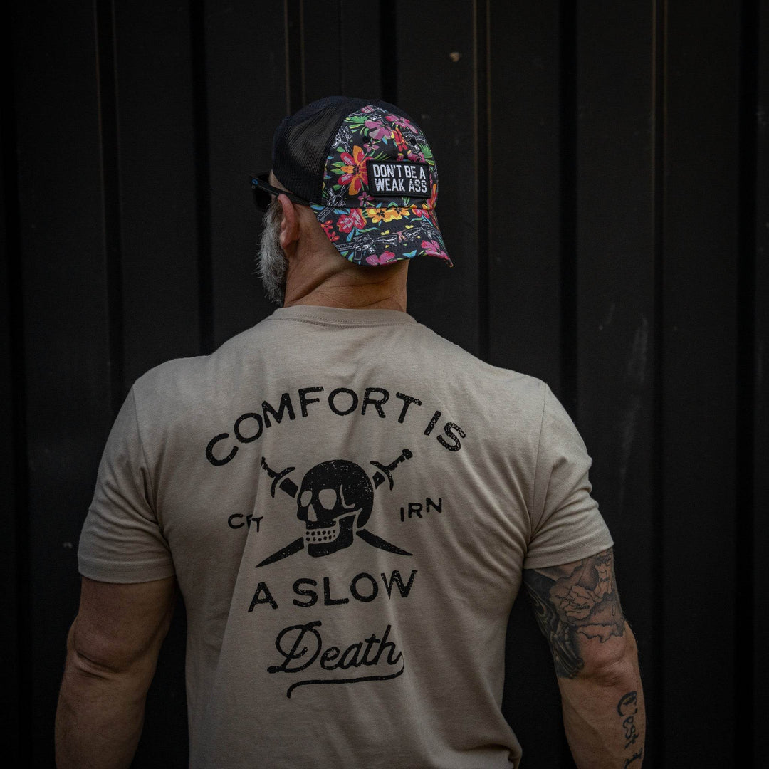 Don't Be A Weak Ass Patch Ripstop Snapback Hat - One Revolver Surfboards