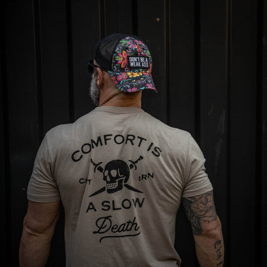 Don't Be A Weak Ass Patch Ripstop Snapback Hat - One Revolver Surfboards