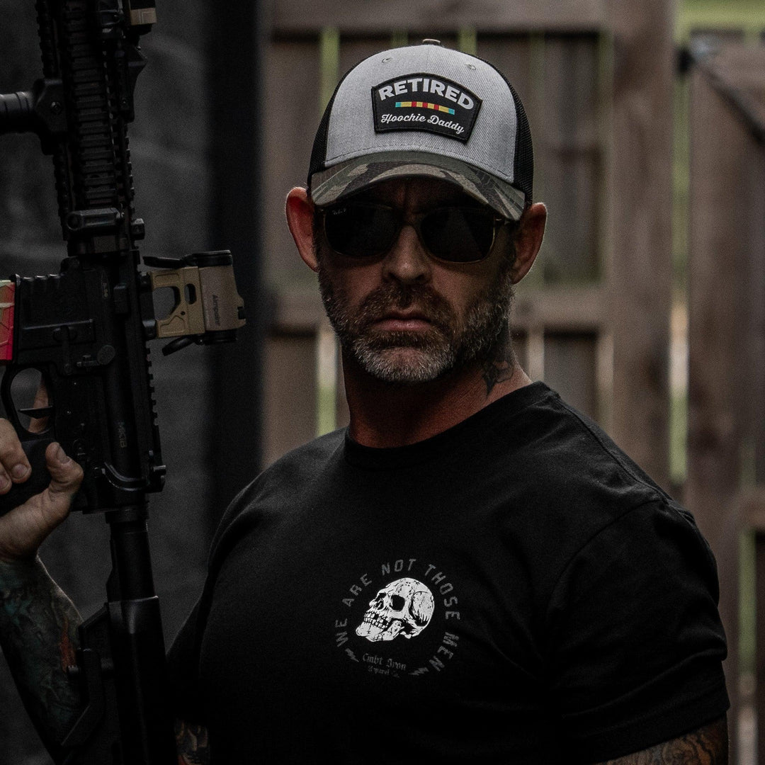 One Revolver Surfboards - Retired Hoochie Daddy Veteran Patch Snapback Hat HEADWEAR