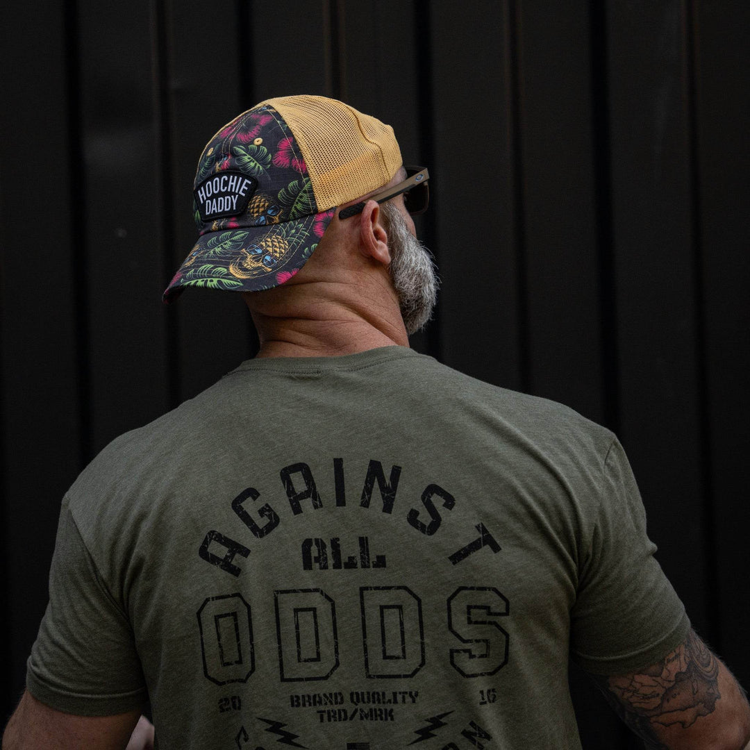 Ripstop Hoochie Daddy Arched Patch Low Profile Snapback Hat - One Revolver Surfboards