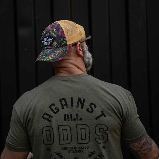 Ripstop Hoochie Daddy Arched Patch Low Profile Snapback Hat - One Revolver Surfboards