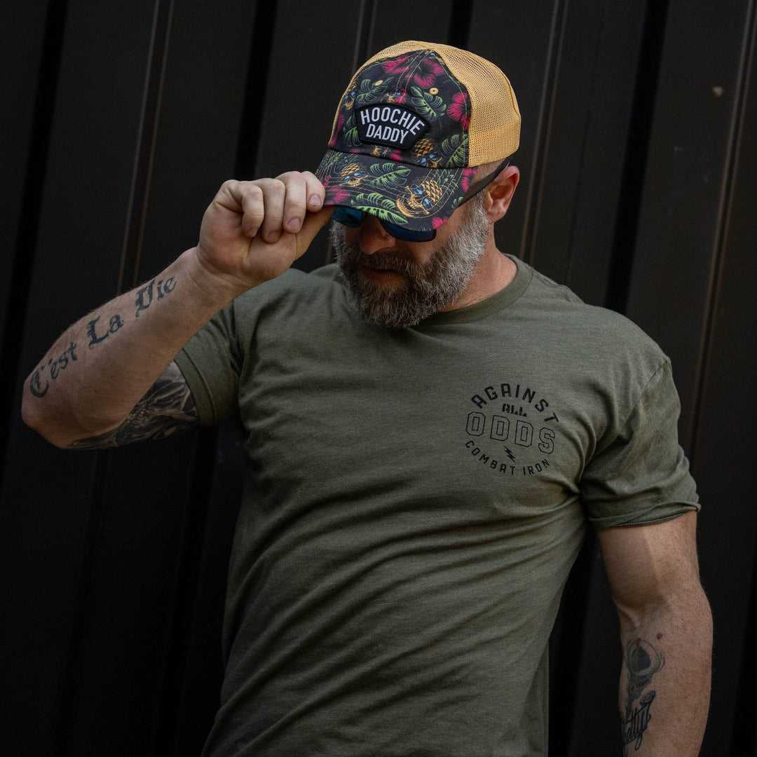 Ripstop Hoochie Daddy Arched Patch Low Profile Snapback Hat - One Revolver Surfboards