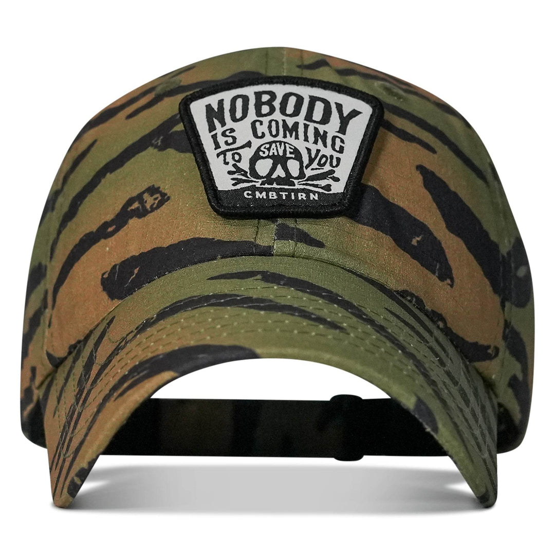 Nobody Is Coming To Save You Skull Patch RipStop Low Pro Operator Hat - One Revolver Surfboards
