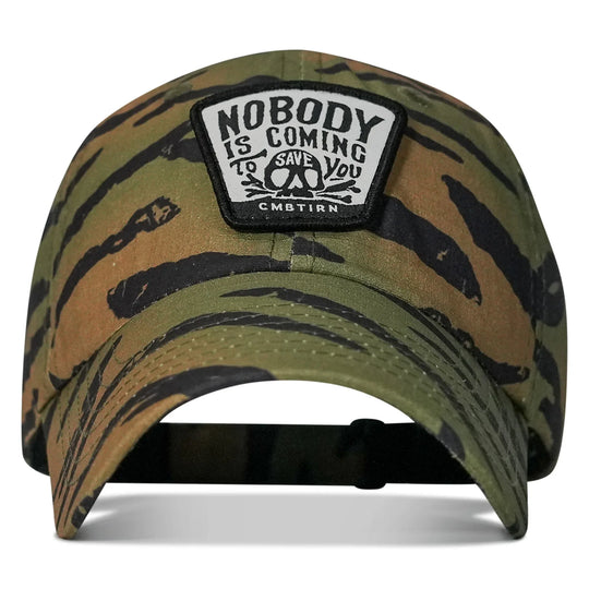 One Revolver Surfboards - Nobody Is Coming To Save You Skull Patch Ripstop Snapback HEADWEAR