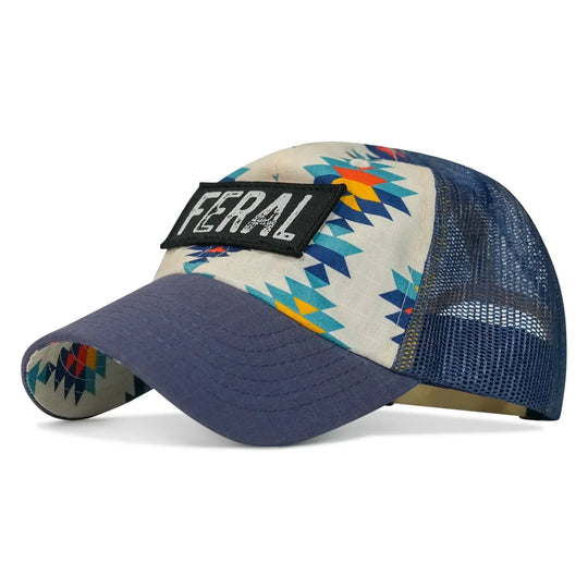 One Revolver Surfboards - Feral Patch RipStop Tactical Mesh Snapback Hat HEADWEAR