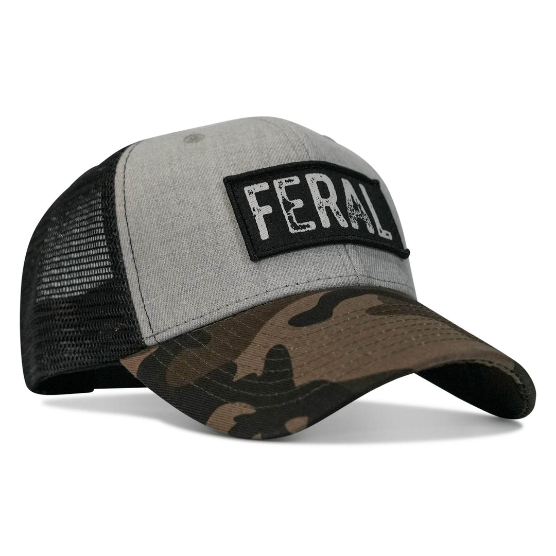 Feral Vintaged Patch Snapback Hat - One Revolver Surfboards