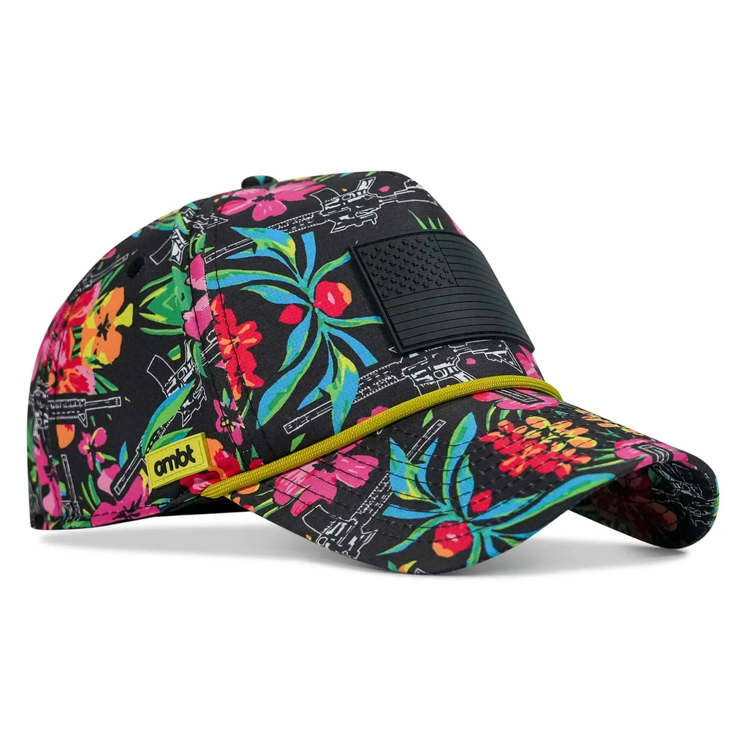 One Revolver Surfboards - American Flag PVC Patch Waterproof Weekender Snapback WEEKENDER MESH SNAPBACK