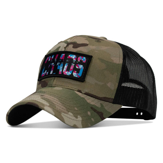 One Revolver Surfboards - Chaos Hawaiian Patch Snapback Hat HEADWEAR