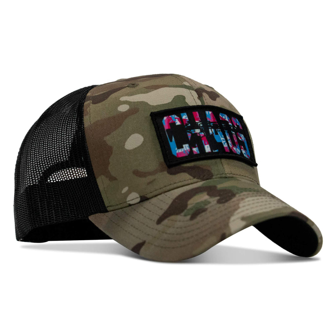 One Revolver Surfboards - Chaos Hawaiian Patch Snapback Hat HEADWEAR