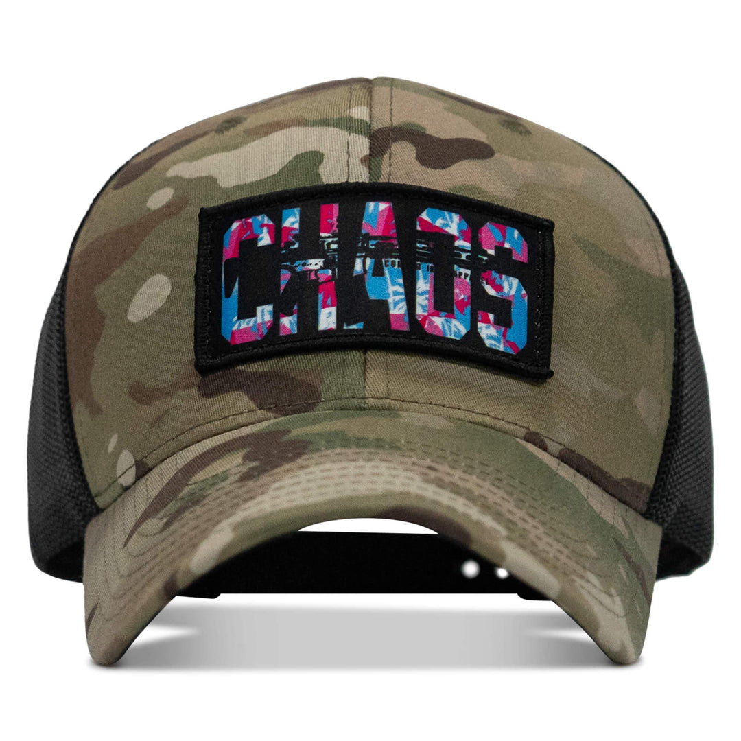 One Revolver Surfboards - Chaos Hawaiian Patch Snapback Hat HEADWEAR
