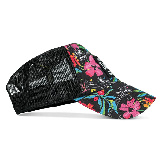 One Revolver Surfboards - Shoot First. Die Last. Club Patch Tactical Ripstop Mesh Snapback Hat HEADWEAR