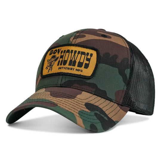Boy Howdy Western Patch Snapback Hat - One Revolver Surfboards