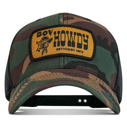 Boy Howdy Western Patch Snapback Hat - One Revolver Surfboards