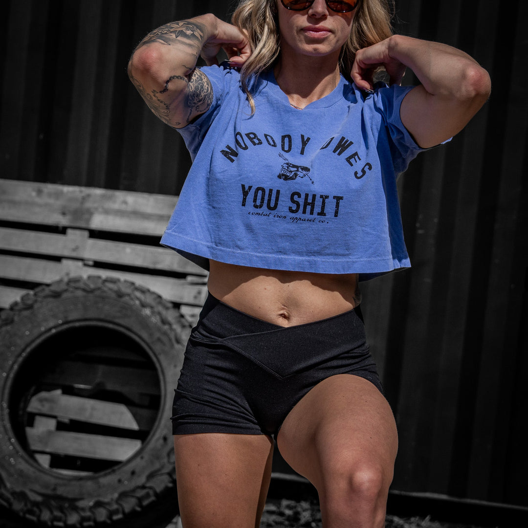 Nobody Owes You Shit Skull Women&