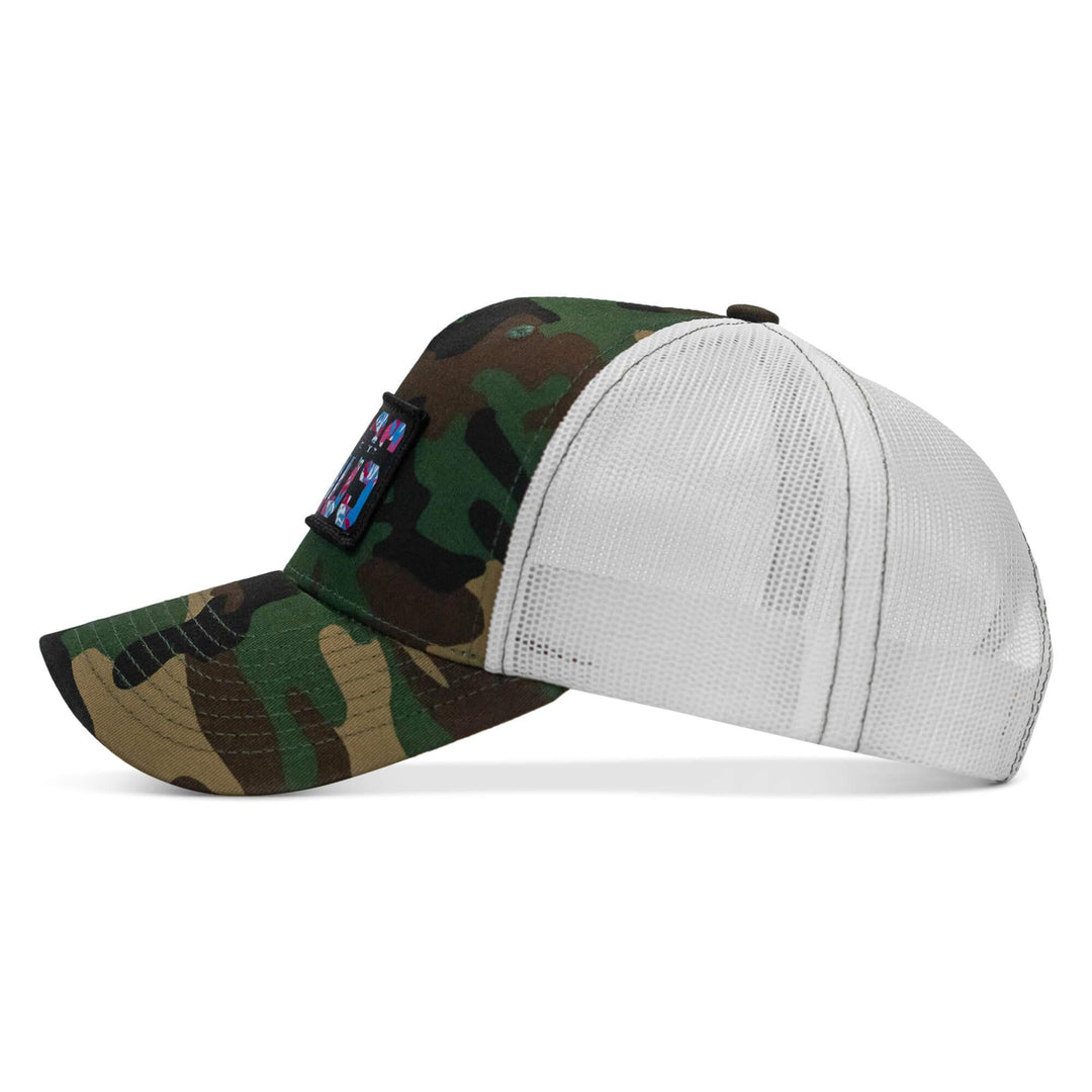 One Revolver Surfboards - Chaos Hawaiian Patch Snapback Hat HEADWEAR