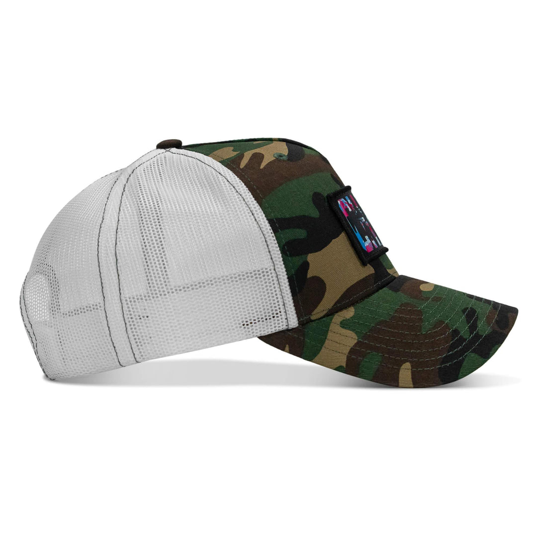 One Revolver Surfboards - Chaos Hawaiian Patch Snapback Hat HEADWEAR