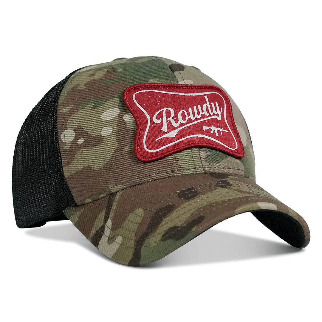 Rowdy Beer Logo Patch Snapback Hat - One Revolver Surfboards